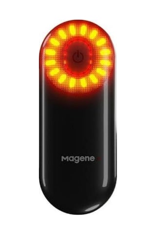 Megane L508 Radar Bisiklet Arka Stop Far Işık Siyah