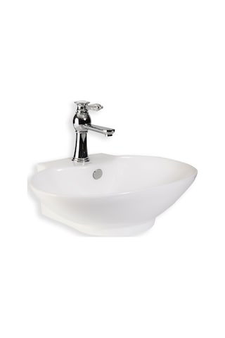 Eva Banyo Lena E-4106 Tezgah Üstü Porselen Lavabo