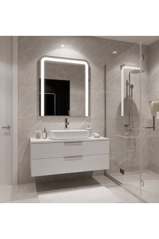 Isvea - Eleganza 60 Cm Ledli Ayna Outlet - 22lg4000060ı- 6438248