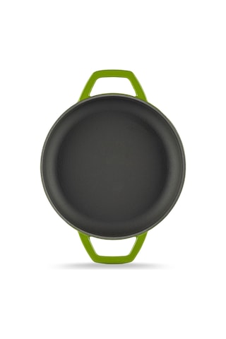 Hosseven 19cm Hs Y Ktv Sh Sahan Çift Kulplu Yeşil Yeşil