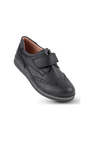 Kaptan Junior Erkek Çocuk Klasik Ayakkabı Siyah