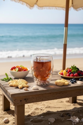 Bambum Molbia - Çift Cidarlı Bardak 350ml Renksiz