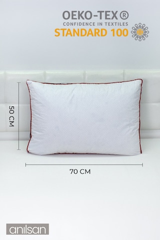2'li Kaz Tüyü Yastık - 50x70cm - Otel Yastığı - Uyku Için En Iyi Yastık Seçeneği