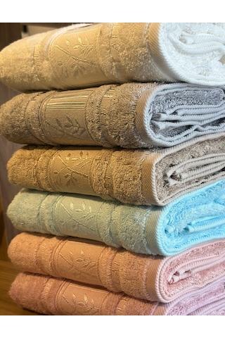 Goldroom Bambu 6lı Havlu Seti 6 Renk