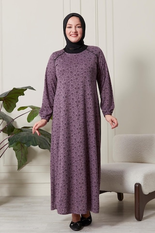 Kadın Büyük Beden Lizi Elbise 001