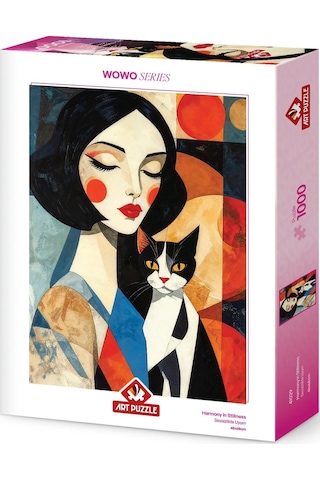 Art Puzzle Sessizlikte Uyum 1000 Parça 41029
