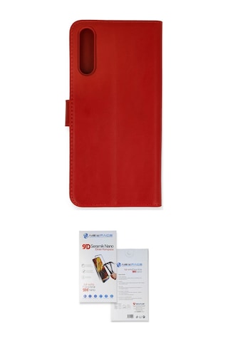Cep Huawei Uyumlu P Smart S Kılıf Siluet Işık Serisi İkili Koruma Seti Najmaddin Siyah