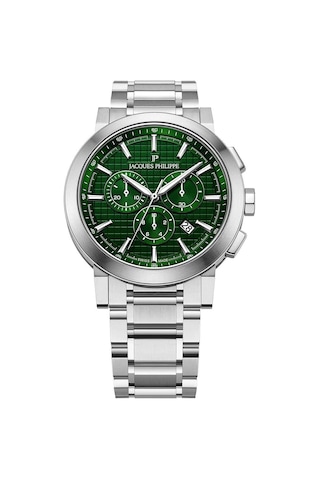 Jacques Philippe Jpqgc1713x6xs Erkek Kol Saati Ve Yedek Kordon Metalik Gri