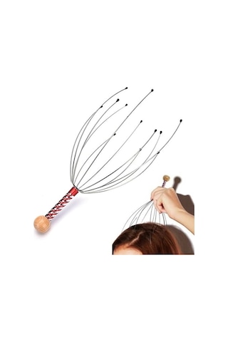 Kafa Masaj Teli Çok Renkli