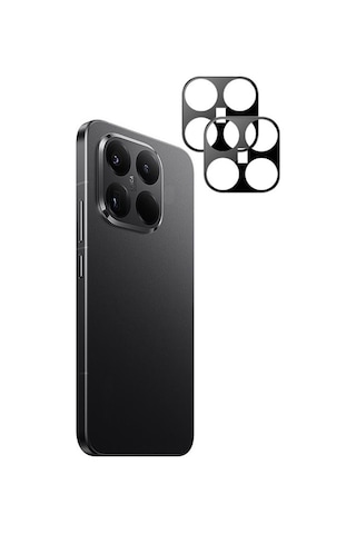 Adige Xiaomi 15t Kamera Lens Koruyucu Temperli Cam Siyah 2 Adet