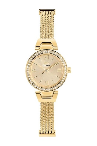 Clyda Cla800ddd Kadın Kol Saati Altın