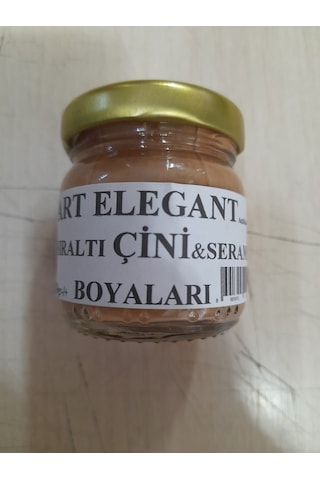Art Elegant Çini Boyası Açık Kahverengi 8833 40 G Açık Kahverengi