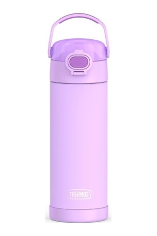 Geniş Ağızlı Kapaklı 16 Oz Paslanmaz Çelik Vakumlu Termos Neon Mor 2txdpl Diğer