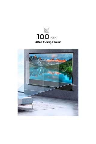 Havit 220x125cm Ayarlanabilir 100ınç 16:9 Boyut Ayaklı Projeksiyo