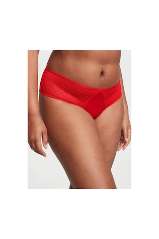 Victoria's Secret The Icon Dantelli Cheeky Külot Kırmızı