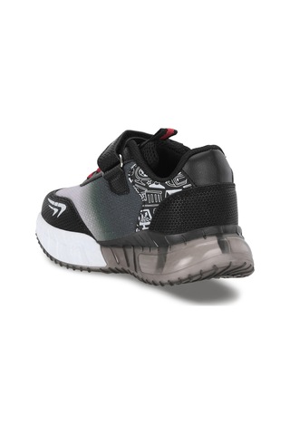 Slazenger Enzo P Unisex Çocuk Siyah / Kırmızı Günlük Spor Ayakkabısı
