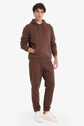 Defacto Regular Fit Beli Bağcıklı Cepli Paçası Lastikli Şardonlu Basic Düz Jogger Eşofman Altı E6326ax25aubn539 Kahve-bn539