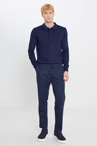 Ac&co Erkek Lacı Yünlü Standart Fit Normal Kesim Polo Yaka Triko Kazak
