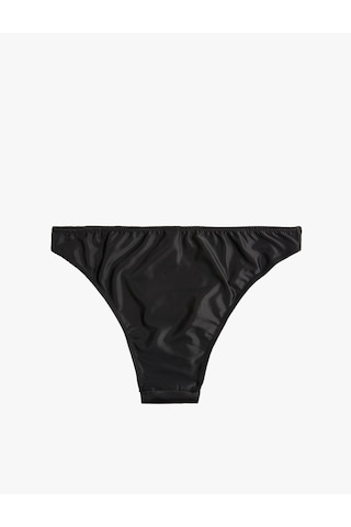 Koton Normal Bel Rahat Kalıp Brief Külot Siyah 6wlk30135mk Siyah
