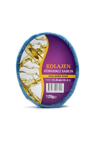 Kolajen Özlü Süngerli Duş Sabunu 120 G