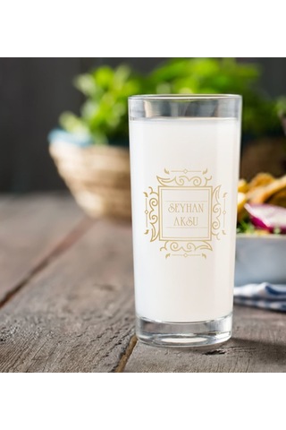 Kişiye Özel Renkli Baskılı İsimli Rakı Bardağı-18
