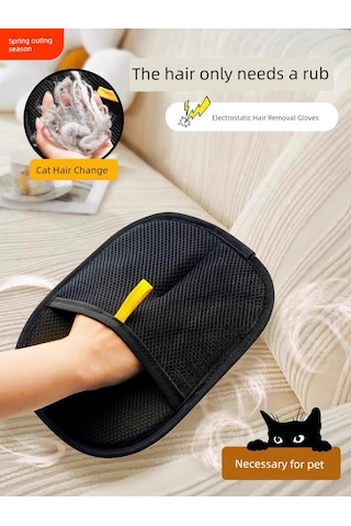 Evcil Hayvan Tüy Toplama Eldiveni - Elektrostatik - Model 3 Um50576-2 Yurt Dışından