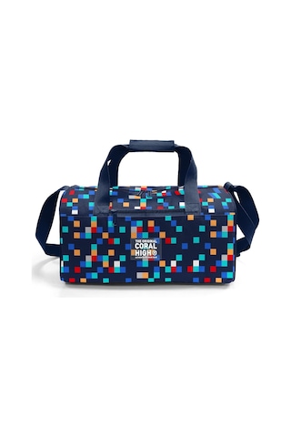 Coral High 27550 Erkek Çocuk Spor Ve Seyahat Çantası - Lacivert Çok Renli Geometrik Desenler
