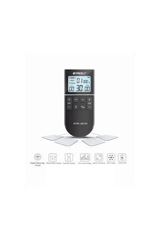 Freely Ktr-2610 Şarjlı Elektronik Terapi Tens-Ems Cihazı Freely Ktr-2610 Şarjlı Elektronik Terapi Tens-Ems Cihazı