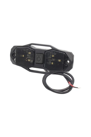 Artfulabode V Utv Off-road Led Kubbe Işık Işığı İçin Geeroyoo Evrensel Ayarlanabilir Çubuk Atv Aksesuar 12 Mm