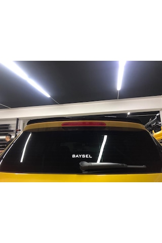 Volkswagen Golf 7 - 7.5 Ok Dizayn Spoiler - Piano Black