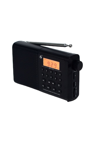 UltraTekno KTF - 1715 Dijital Göstergeli Alarm Saatli El Radyosu