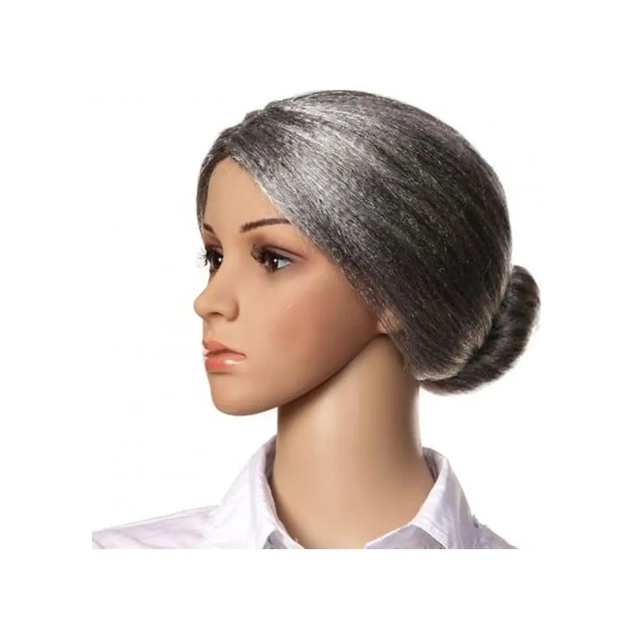 Hahatuska Karnaval Peruğu Dudlu İhtiyar Kadın 44635992 Gri