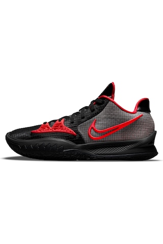 Nike Kyrie Low 4 Basketbol Ayakkabısı Gri - Kırmızı