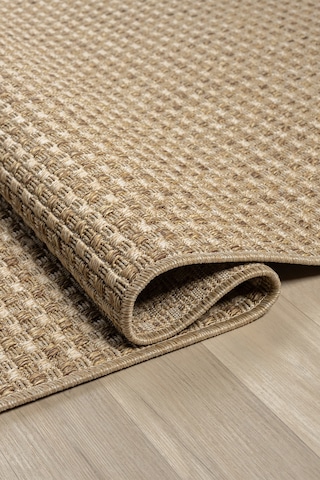 Mariesse Home Hav Toz Vermez Kolay Temizlenen Hasır Doku Sisal Halı 667-kahve