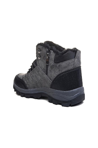 Bluefeet Xsp Füme Outdoor Kürklü Erkek Kışlık Bot Ayakkabı Füme