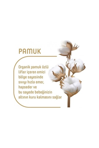 Pure Baby Organik Pamuklu Bez 5 Numara Junior 76 Lı Islak Havlu PUREBABY.014 5 Numara