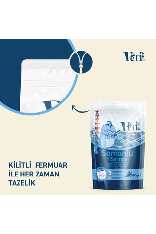 Somonlu Kuru Yetişkin Kedi Maması 500 Gr