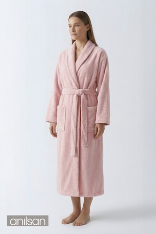 Şalyaka Pembe %100 Pamuk Unisex Spa Için Ideal, Günlük Kullanıma Uygun Kadın/erkek Pembe