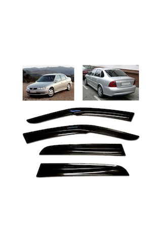 Opel Vectra B Cam Rüzgarlığı Mugen Tip 4 Lü Set