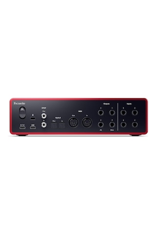 Focusrite Scarlett 16i16 4. Nesil Usb Ses Arayüzü, Şarkı Yazma, Müzik Prodüksiyonu, Kayıt Ve Podcasting İçin