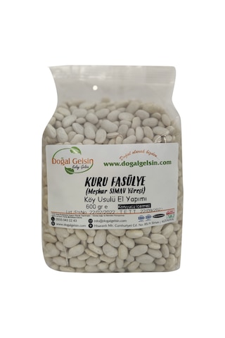Doğal Gelsin Meşhur Simav Yöresi Kuru Fasülyesi - 600 gr