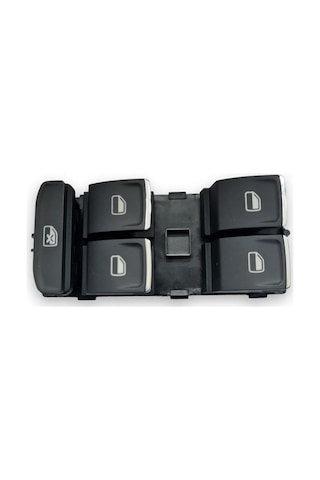 Vw Passat B8 15-19 Sol Ön Kapı Dörtlü Cam Düğmesi Krom 5g0959857e