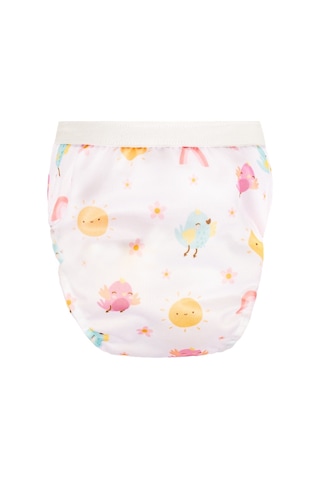 Sevi Bebe Lüks Bebek Alıştırma Külodu Kuş Desenli 1 No 10-15 Kg