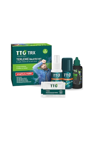 Tto Trx Terleme Önleyici Set 4'lü