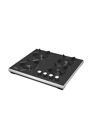 Simfer 3031-N Set Üstü Siyah Cam Ocak 4G Emaye Izgara