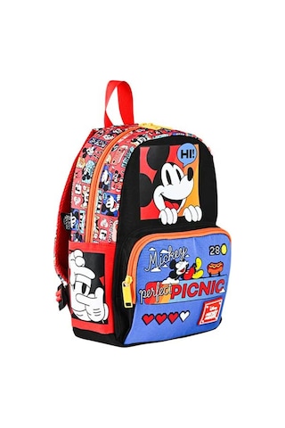 Frocx Mickey Mouse Anaokulu Çantası Bug Pıcnıc Çok Renkli