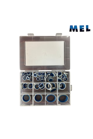Mel 105 Parça Inch Ölçülü Oringli Pul Seti