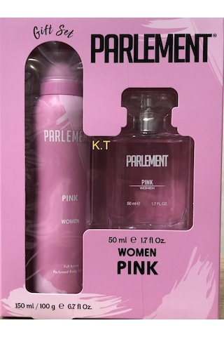 Parlement Pink Kadın Parfüm EDT 50 ML + Pink Sprey Deodorant 150 ML