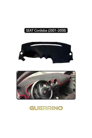 Seat Cordoba 2001-2008 Torpido Koruma Halısı Siyah Kenar