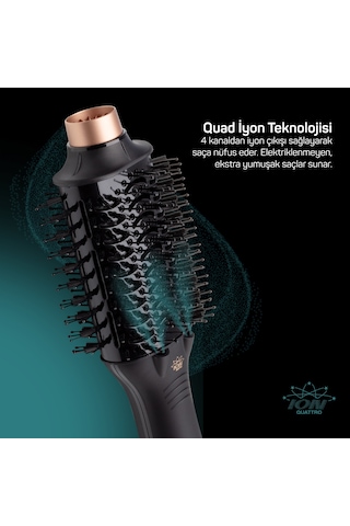 Arzum AR5083 Volume Pro Ultra Hava Üflemeli Şekillendirici ve Düzleştirici Fırça